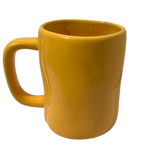 Rae Dunn Busy Bee Yellow and Black 16 Oz Mug NWOT - Picture 3 of 5